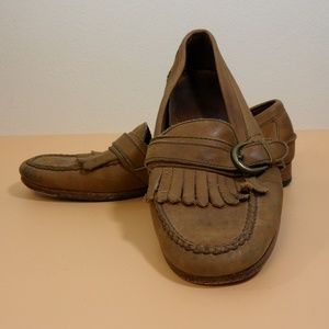 Cole Haan Kiltie Tassle Monk Buckle Moc Dress 10